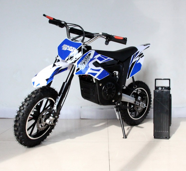 Электромотоцикл GreenCamel Питбайк DB100, 24V 500W R10 быстросъемная батарея