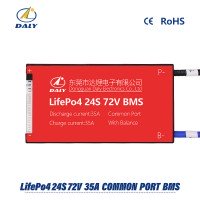 BMS LFP 24S 72V DALY common port with balance