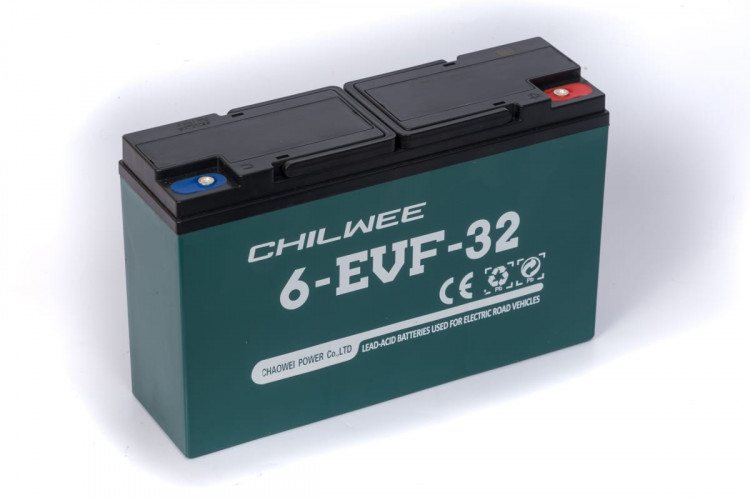 Аккумулятор 12V тяговый 6-EVF-32 GEL CHILWEE 32Ah