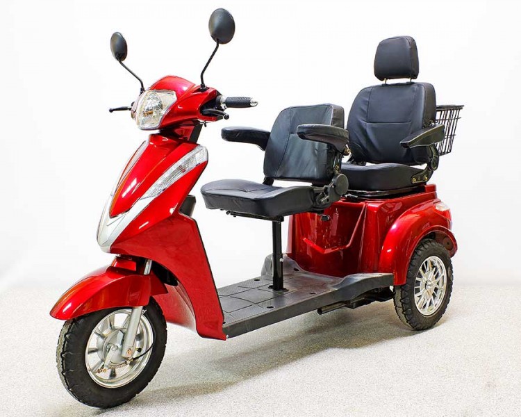 Электро трицикл GreenCamel Пони L650 (48V 650W) кресло, дифф