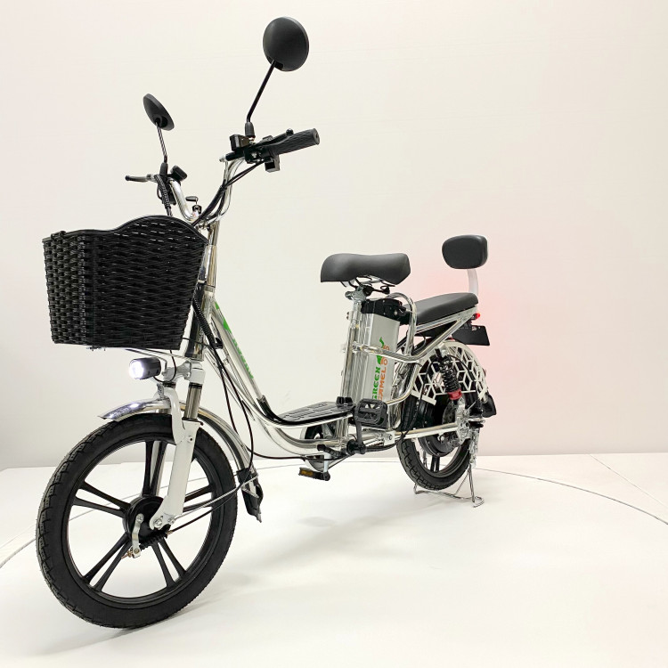 Электровелосипед GreenCamel Транк 18 V8 PRO (R18 250W) алюм, DD, гидравл, 2х подвес