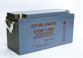 Аккумулятор 12V тяговый 6-EVF-150 GEL CHILWEE 150Ah