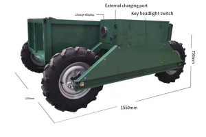 Беспилотная тележка 4x4 GreenCamel АгроМул RC2000 (48V 2000W R10)