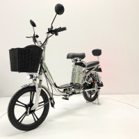 Электровелосипед GreenCamel Транк 18 V8 PRO (R18 250W 60v13Ah) алюм, DD, гидравл, 2х подвес