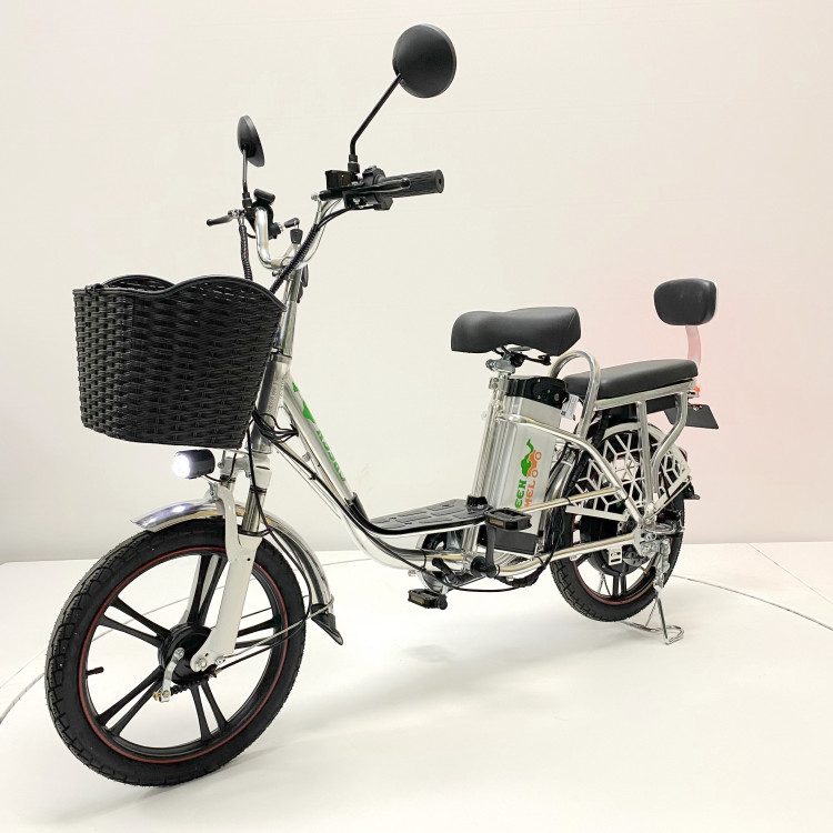 Электровелосипед GreenCamel Транк 18 V8 (R18 250W 60v10Ah) алюм, DD, гидравлика