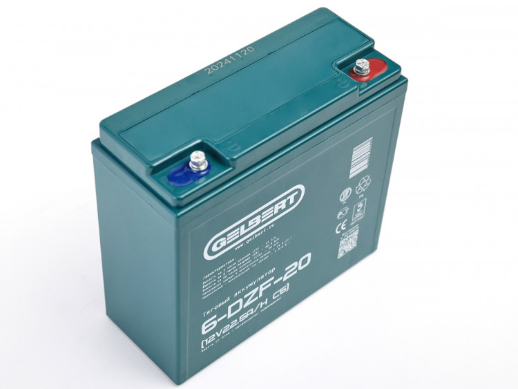 Аккумулятор 12V 20Ah C3 тяговый 6-DZM-20 (6-DZF-20) GEL